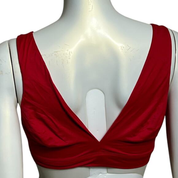 Victoria's Secret Red Classic V-neck Wrap Style Sports Bra - - Picture 5 of 7